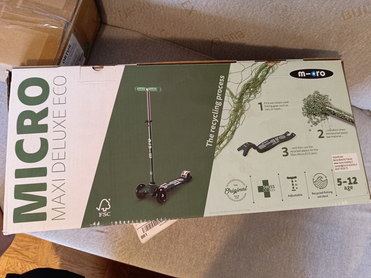 Trottinette micro 3 roues